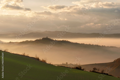 Tableau sur toile Colline