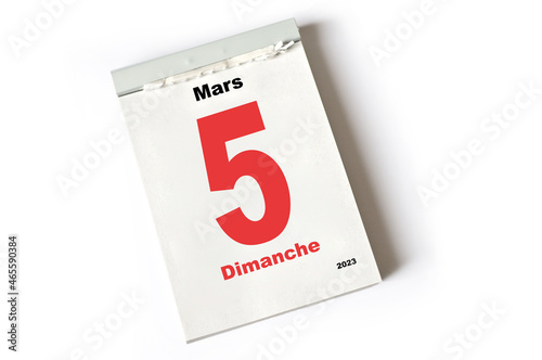 5. Mars 2023