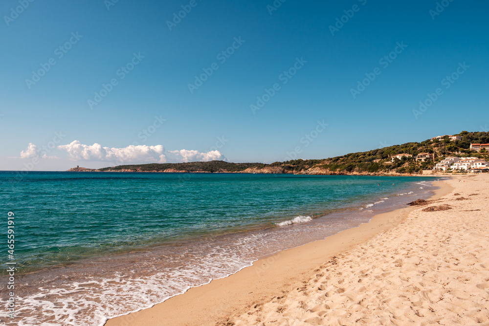 Plage de Peru beach on the west coast of Corsica Plage de Peru beach on the west coast of Corsica