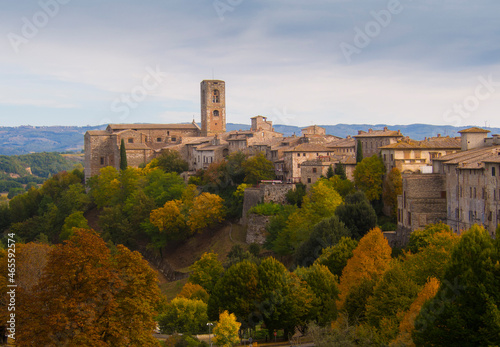 Italia,Toscana, Siena, il paese di Colle val d'Elsa.