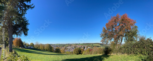 Autumn panoramic from Gulpen photo