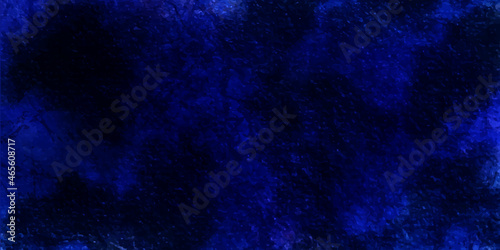 abstract watercolor blue deep blue sky background. Abstract blue background. Abstract blue dust explosion on black background. Freeze motion of blue powder splash.
