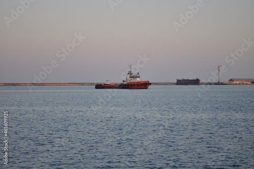 The beautiful new port Limassol in Cyprus 