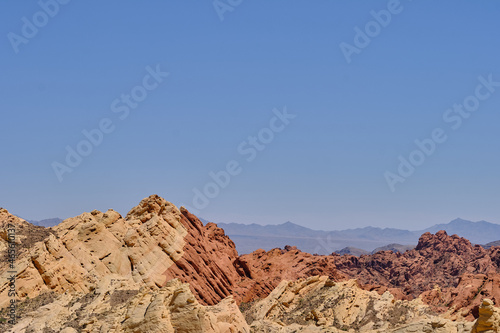 Mountains in the Nevada desert
