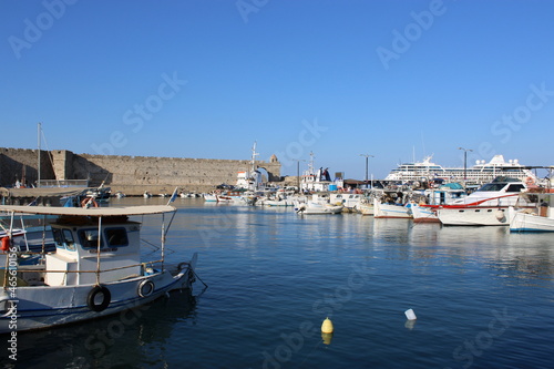 Fischkutter im Hafen von Rhodos