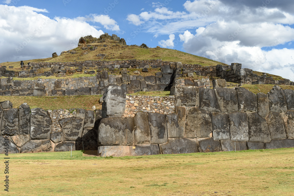 Sacsayhuaman archeological site in Peru