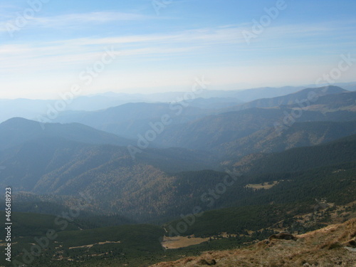 view from the top of mountain © olha