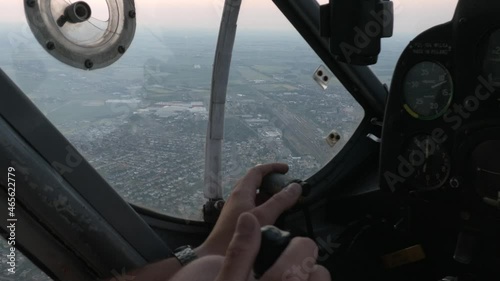 Flying a small plane