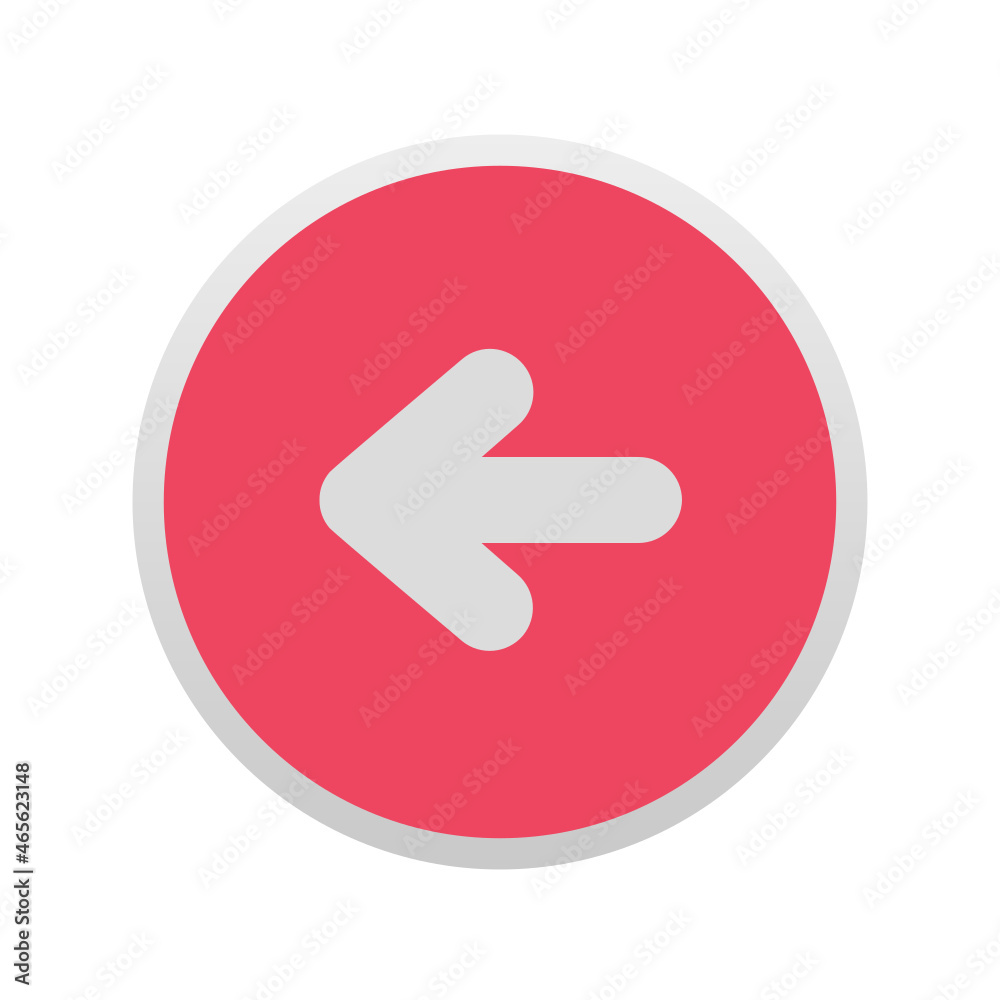 Arrow Backward - Sticker Arrow Backward - Sticker