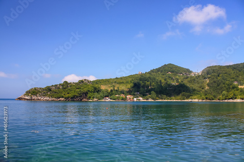 Gideros bay view, Cide, Kastamonu, Turkey, also the most beautiful natural Bay of your Black Sea, dating from the Genoese