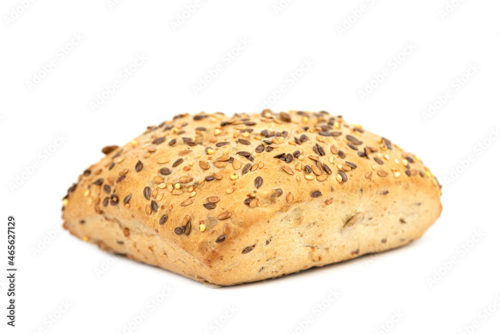 The fresh cube roll with many seeds The fresh cube roll with many seeds