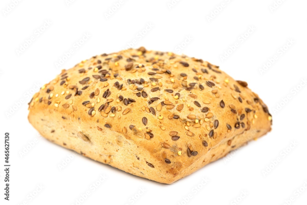 The fresh cube roll with many seeds The fresh cube roll with many seeds