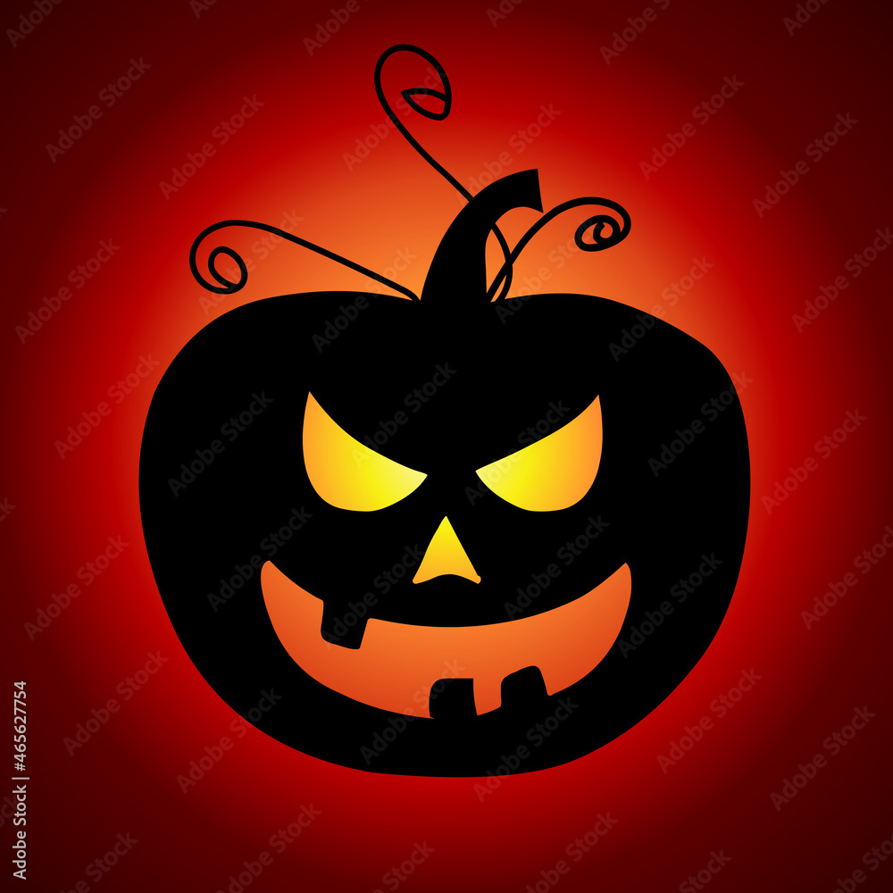 Fototapeta premium halloween jack o lantern