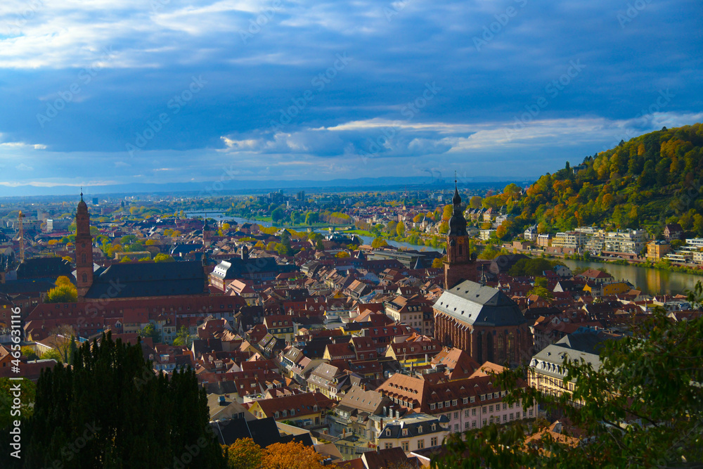 Fototapeta premium Heidelberg Stadtansicht