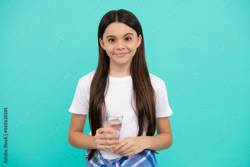 happy child drink glass of water to stay hydrated and keep daily water balance, water balance. happy child drink glass of water to stay hydrated and keep daily water balance, water balance.