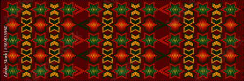 Pattern, background, ornament from bright colors of autumn.