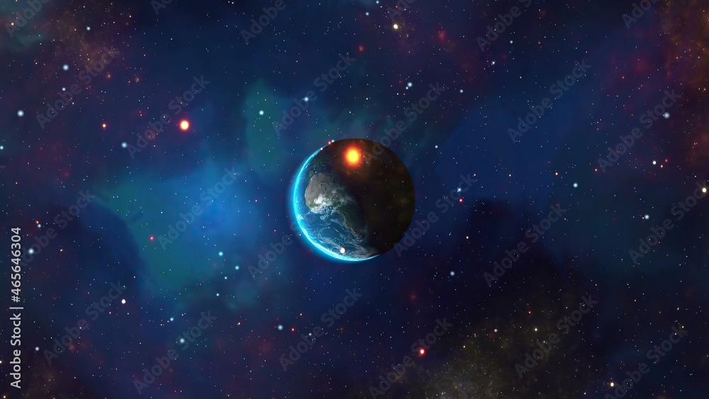 Planet Earth Seen From Space Planet Earth Seen From Space