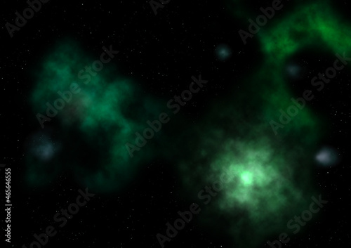 Being shone nebula