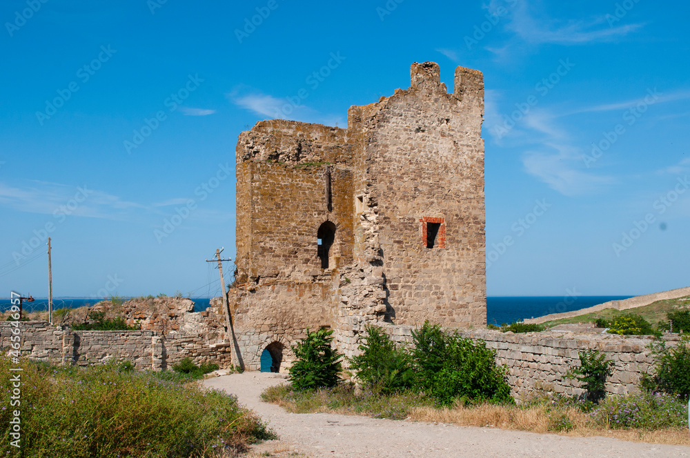 View of the fortress tower