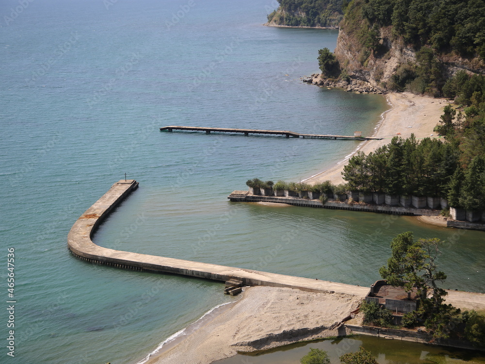 Obraz premium pier in the sea