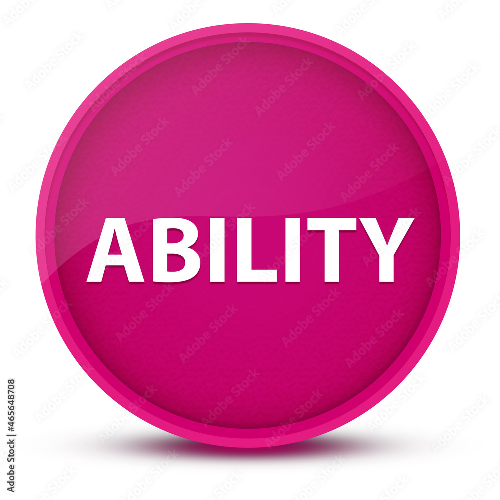 Ability luxurious glossy pink round button abstract Ability luxurious glossy pink round button abstract