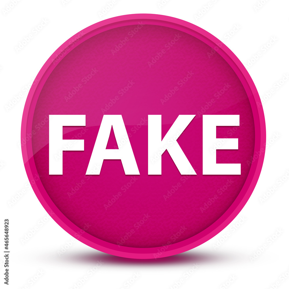 Fake luxurious glossy pink round button abstract Fake luxurious glossy pink round button abstract