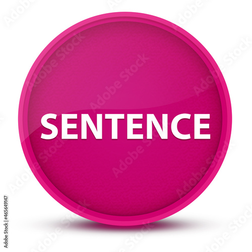 Sentence luxurious glossy pink round button abstract © Realdesigner24