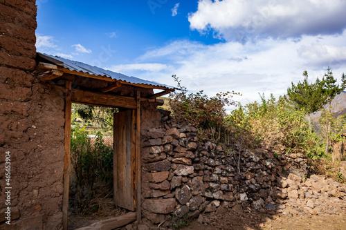 Open door to the wonderful Andean paradise.