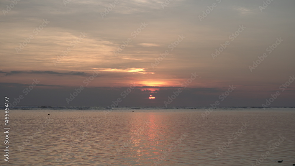 sunset clouds late afternoon Bali Indonesia islands Gili sun sunset summer travel visit explore nature ocean sea water colors
