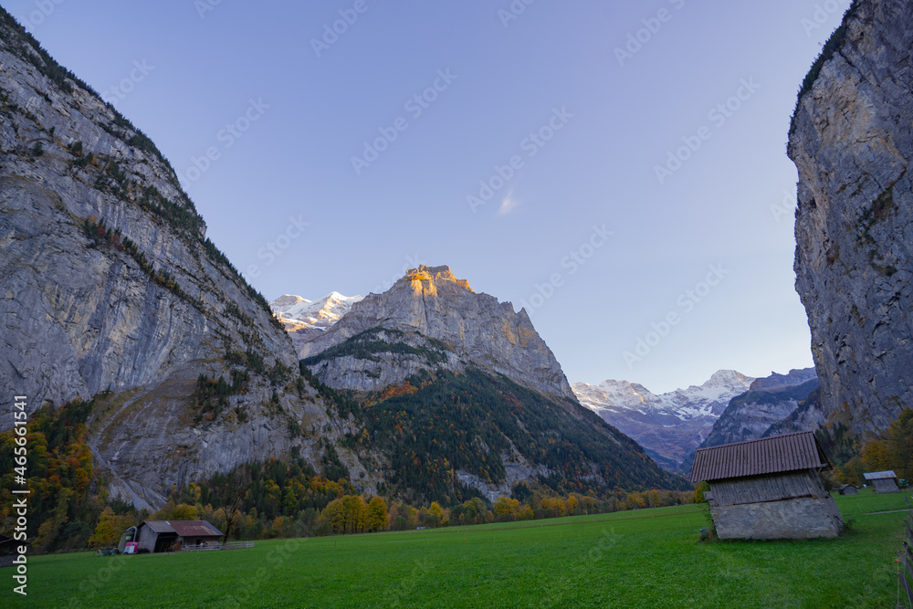 Jungfrauregion , its diversity makes the region unique. Lauterbrunnen is just as charming in summer as it is in winter. Hiking fans can enjoy the breathtaking panorama on 300 kilometers amazing way.