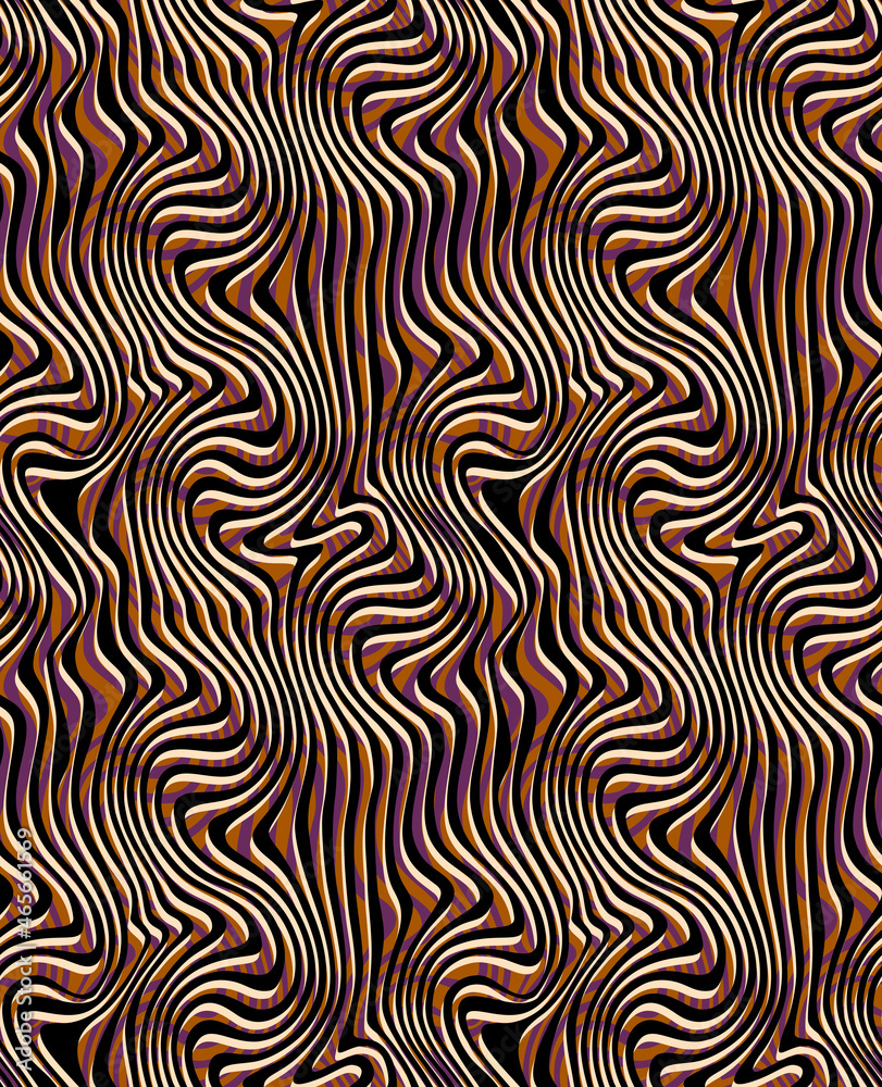 Seamless pattern with linear wavy stripes. Repeating background with waves. Stylish print. Seamless pattern with linear wavy stripes. Repeating background with waves. Stylish print.