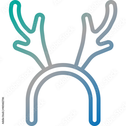 headband gradient icon