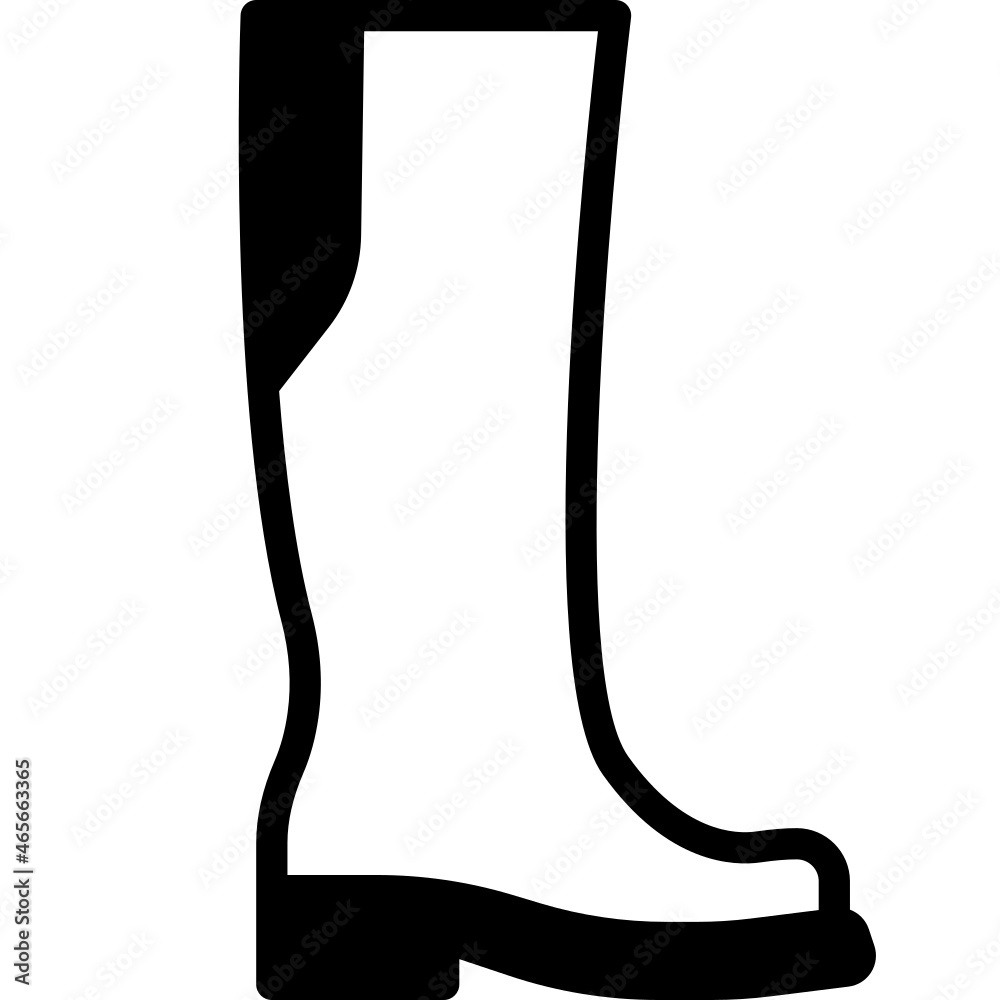 boots solid line icon boots solid line icon
