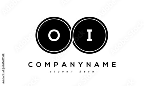 OI creative circle letter logo design