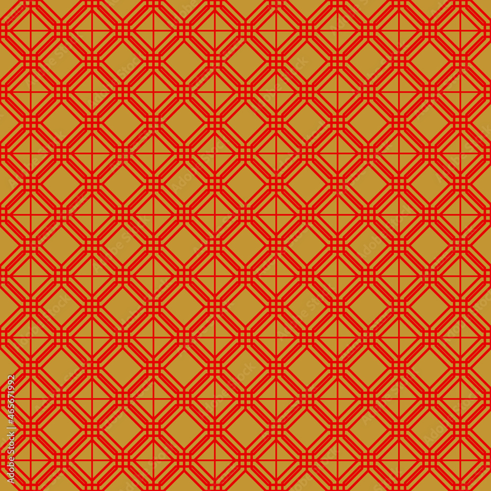 Fototapeta premium Art deco seamless pattern background.