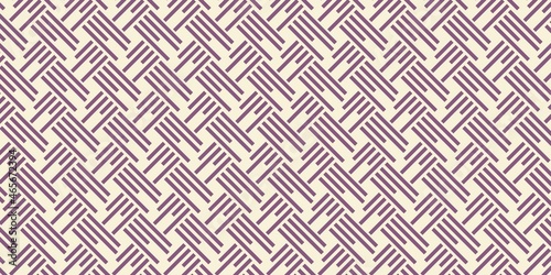 Geometric Pattern Overlap Line Shape Design Vector Background