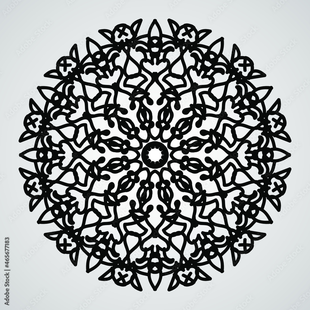 decorative concept abstract mandala illustration. EPS 10 decorative concept abstract mandala illustration. EPS 10