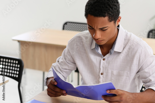 African-American student pa...