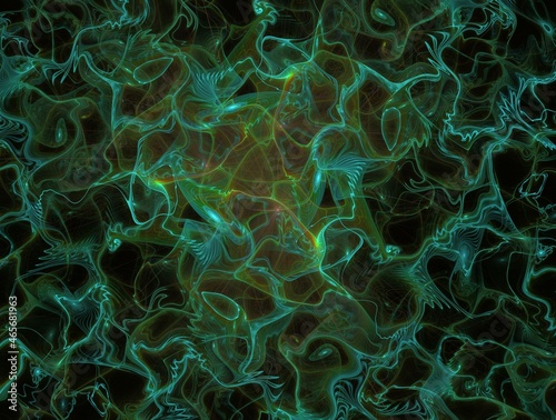 Imaginatory fractal abstract background Image