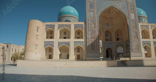 Bukhara city, Uzbekistan Miri Arab Madrassah. Built in the 16th century - Silk Road. The only working madrassas in the Soviet Union. 5 of 30 photo