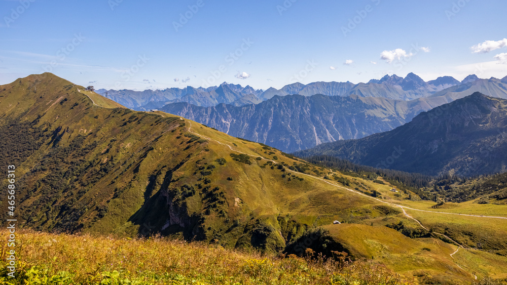 Berglandschaft im Kleinwalsertal - Österreich