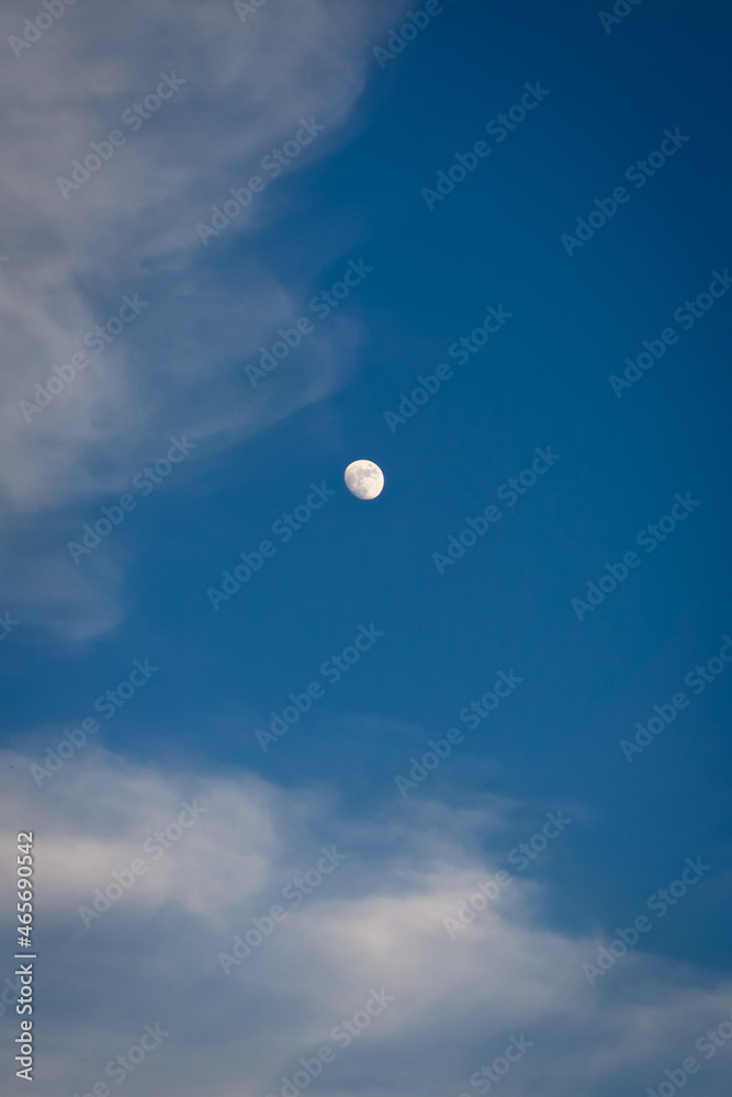Moon and clouds Moon and clouds