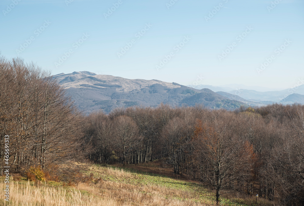 góry, bieszczady