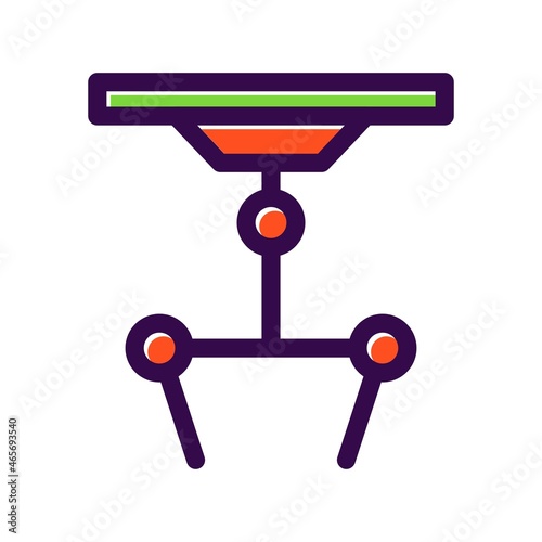 Robotic Filled Vector Icon Design