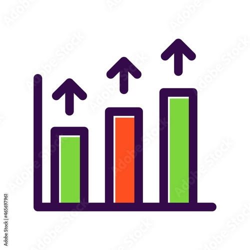 Profit Filled Vector Icon Design