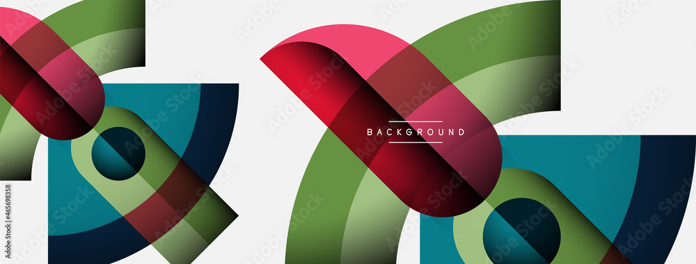 Trendy shapes, color minimal design composition, lines and shadows for wallpaper banner background or landing page Trendy shapes, color minimal design composition, lines and shadows for wallpaper banner background or landing page
