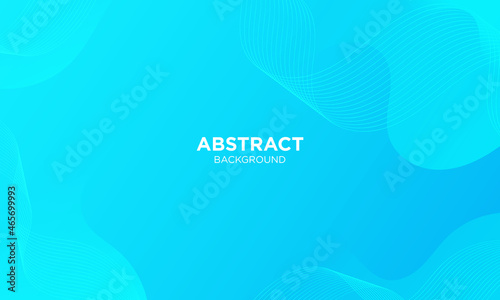 Abstract Blue waves geometric background. Modern background design. gradient color. Fluid shapes composition. Fit for presentation design. website, banners, wallpapers, brochure, posters