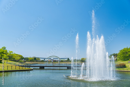 国営ひたち海浜公園の西口エリアの風景【茨城県・ひたちなか市】