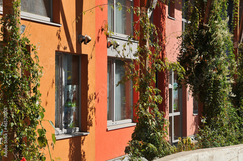 Colorful eco apartments in Brussels