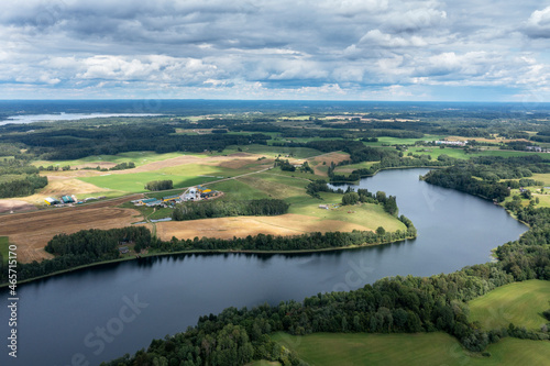 Dridzis lake in eastern Latvia.